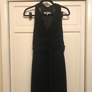 Halter top black dress